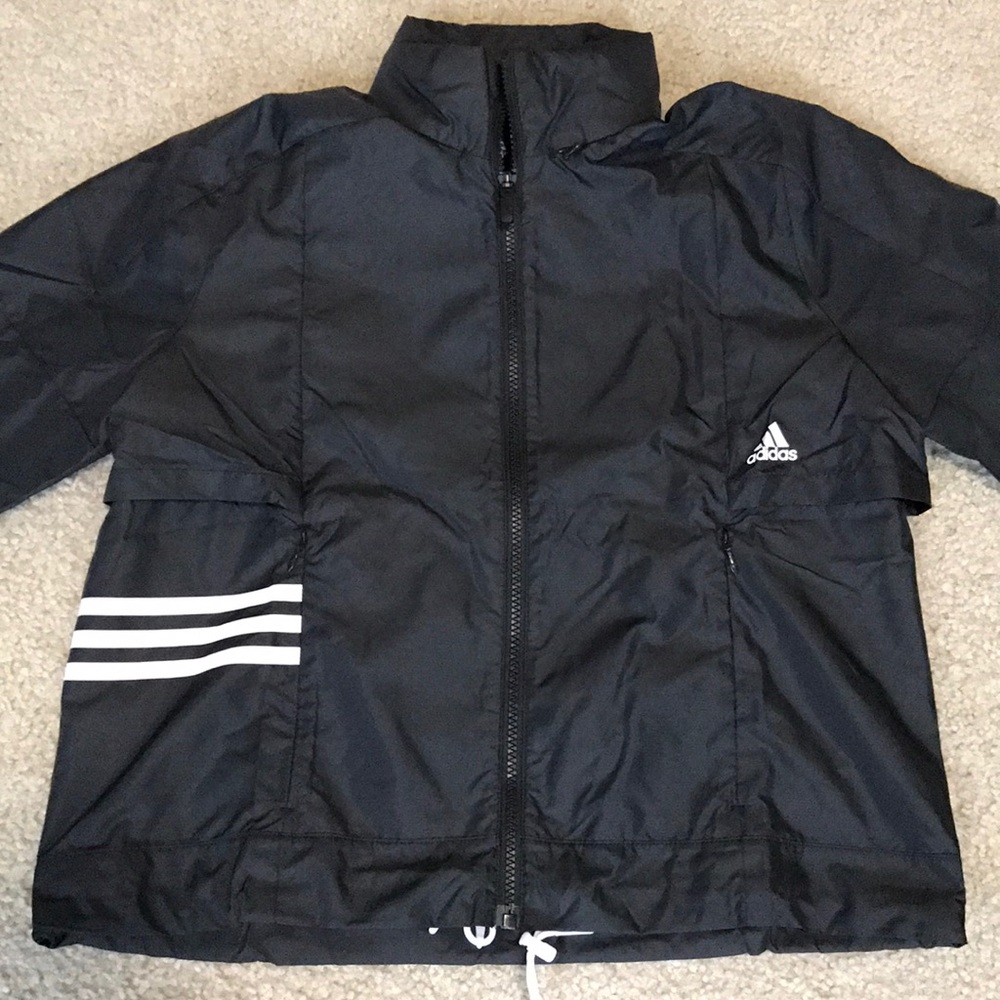 Adidas windbreaker jacket (SZ: S) NWT!